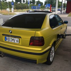 E36 316i Compact foliert statt lackiert - 3er BMW - E36