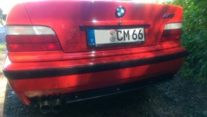 mein roter BMW M3 3.0l - 3er BMW - E36
