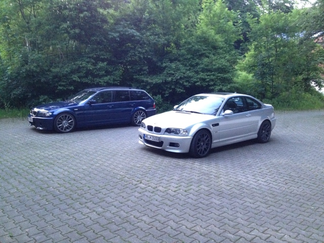 Mein Ex-E46 M3 in Titansilber (BBS CH, RA, etc) - 3er BMW - E46