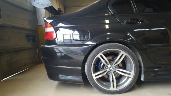 BMW  Felge in 8x18 ET  mit Vredestein  Reifen in 235/40/18 montiert vorn Hier auf einem 3er BMW E46 320d (Limousine) Details zum Fahrzeug / Besitzer
