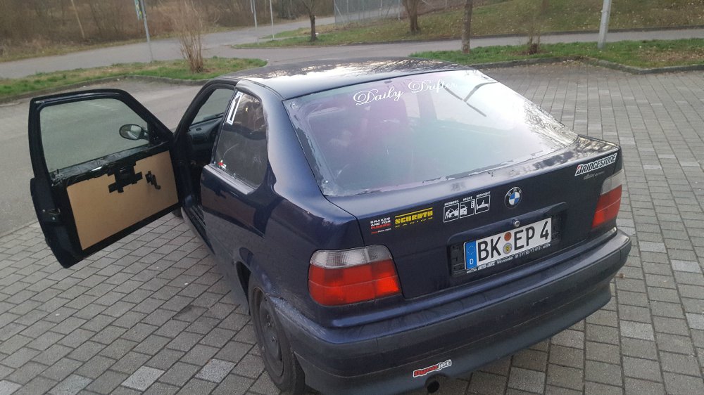 E36 Compact Winterauto leicht Makrolon eingetragen - 3er BMW - E36