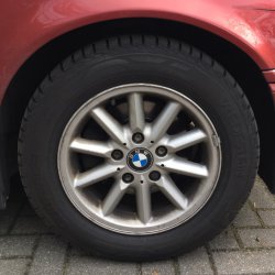 BMW Styling 41 Felge in 7x15 ET  mit Vredestein Quadrac Reifen in 205/60/15 montiert hinten Hier auf einem 3er BMW E36 316i (Compact) Details zum Fahrzeug / Besitzer