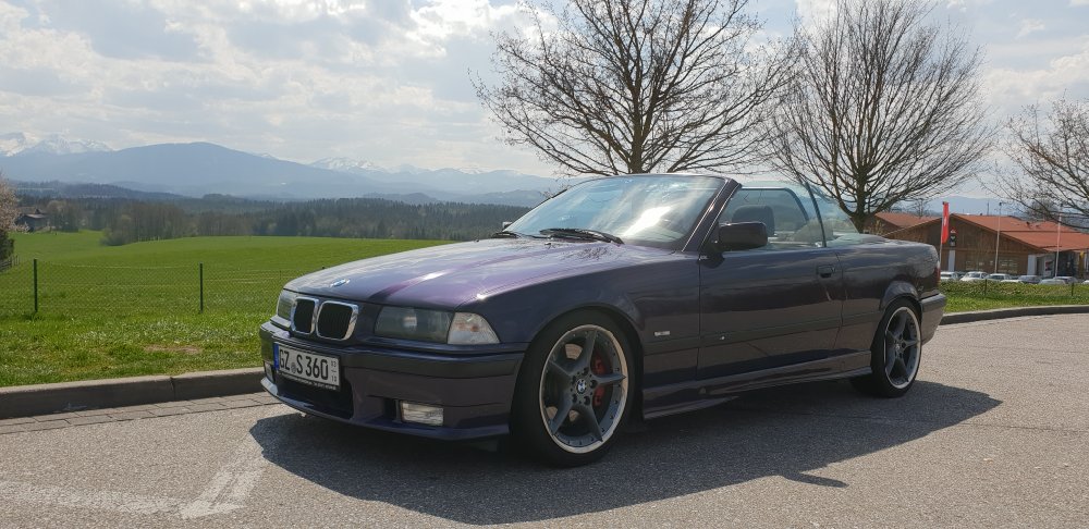 Ein Traum in Techno Violett Metallic - 3er BMW - E36
