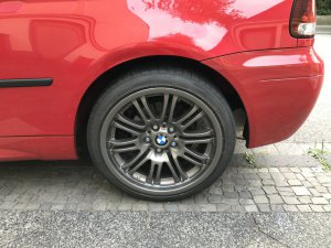 BMW Styling 67 Felge in 9x18 ET 26 mit Falken  Reifen in 225/40/18 montiert hinten Hier auf einem 3er BMW E46 316ti (Compact) Details zum Fahrzeug / Besitzer