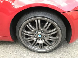 BMW Styling 67 Felge in 8x18 ET 47 mit Falken  Reifen in 205/40/18 montiert vorn mit 15 mm Spurplatten Hier auf einem 3er BMW E46 316ti (Compact) Details zum Fahrzeug / Besitzer