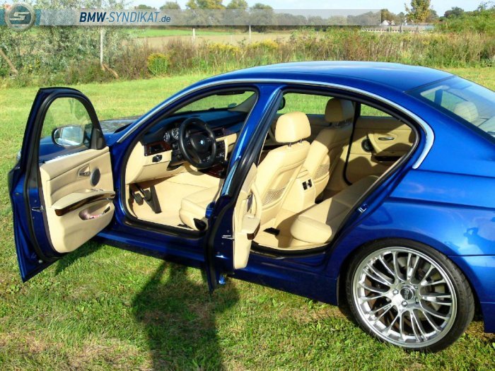 BMW 330i LCI M Sport Montegoblau/Beige Leder - 3er BMW - E90 / E91 / E92 / E93
