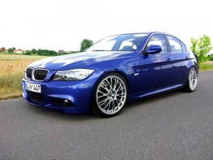 BMW E90 E91 LCI Facelift Aussen Seiten Spiegel RECHTS Montego blau