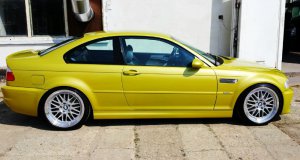 M3 Coupe Phoenixgelb Handschalter - 3er BMW - E46