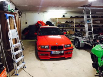 E36 325 Coup hellrot Projektbernahme - 3er BMW - E36