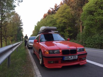 E36 325 Coup hellrot Projektbernahme - 3er BMW - E36