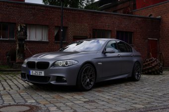 BMW 530i M5 Frozen Grey 20" BBS 265+305 FF Perform - 5er BMW - F10 / F11 / F07