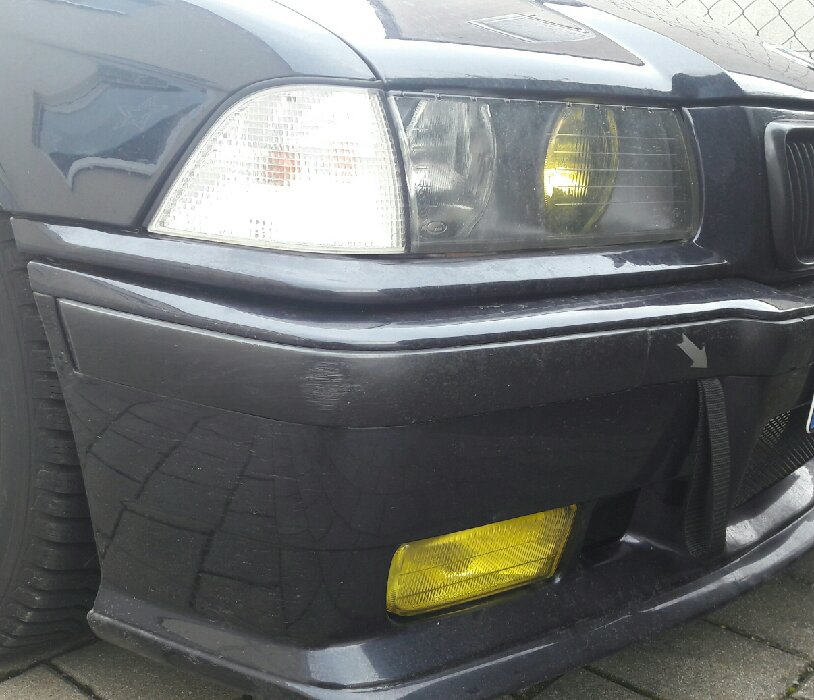 Samoa-Blauer Haufen Rost => Carbon-Schwarzes Coup - 3er BMW - E36