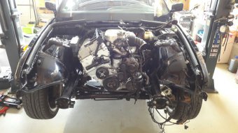 Samoa-Blauer Haufen Rost => Carbon-Schwarzes Coupé - 3er BMW - E36 Samoa-Blauer Haufen Rost => Carbon-Schwarzes Coupé - 3er BMW - E36