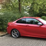 BMW M Performance Scheibentnung Blackline original