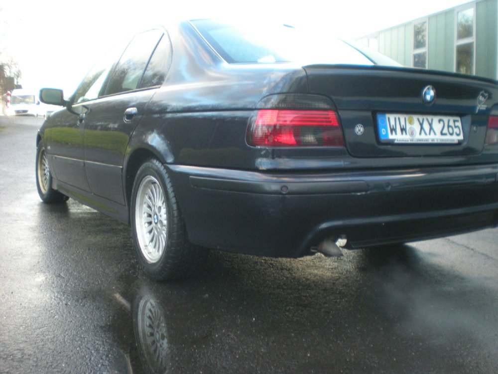 Mein BMW e39 525dA in Plasti Dip Matt Schwarz - 5er BMW - E39