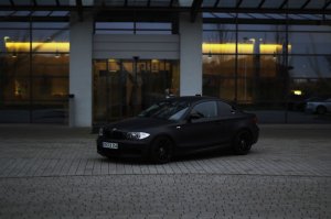 /// Matt Black - Coupe /// - 1er BMW - E81 / E82 / E87 / E88 /// Matt Black - Coupe /// - 1er BMW - E81 / E82 / E87 / E88