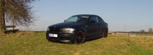 /// Matt Black - Coupe /// - 1er BMW - E81 / E82 / E87 / E88 /// Matt Black - Coupe /// - 1er BMW - E81 / E82 / E87 / E88