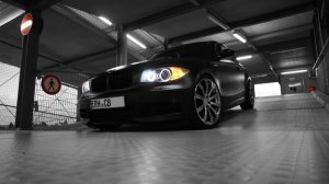 /// Matt Black - Coupe /// - 1er BMW - E81 / E82 / E87 / E88