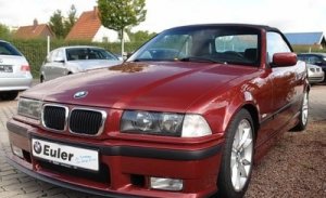328i Cabrio - Calypsorot met. - 3er BMW - E36