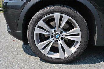 BMW Doppelspeiche 309 Felge in 8.5x19 ET  mit Goodyear Excellence Reifen in 245/45/19 montiert vorn Hier auf einem X3 BMW F25 xDrive20d (SAV) Details zum Fahrzeug / Besitzer