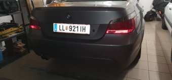 E60 Stostange hinten - sonstige Fotos