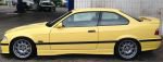 Dakargelber Youngtimer - 3er BMW - E36