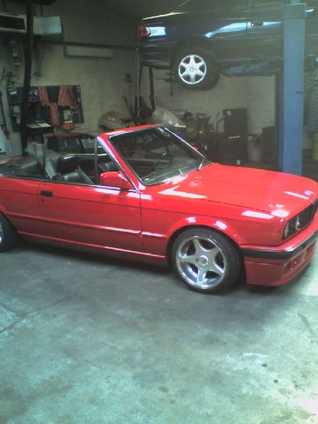 Mein Rotes Cabrio 325i - 3er BMW - E30