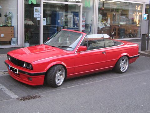 Mein Rotes Cabrio 325i - 3er BMW - E30