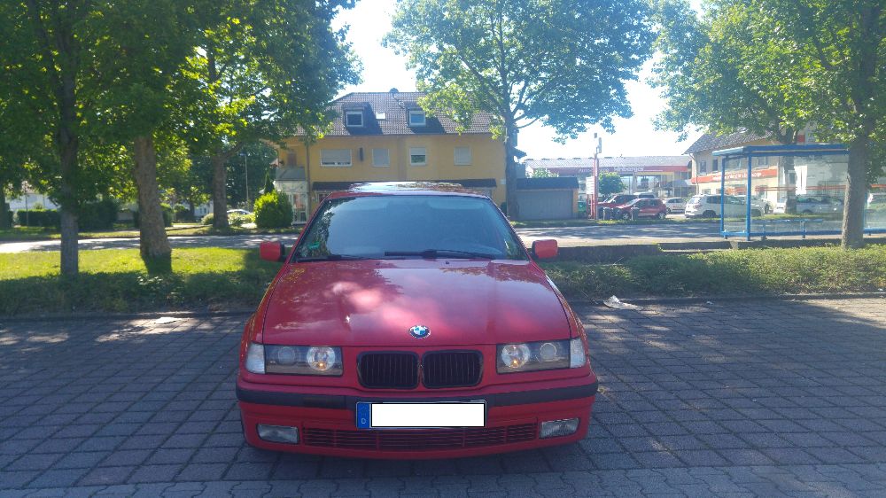 E36, 318i, Bj. 8.92, Brillantrot, VFL, M40, Limo - 3er BMW - E36