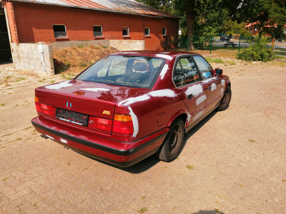 1.Versuch  E34 520i Automatik - 5er BMW - E34