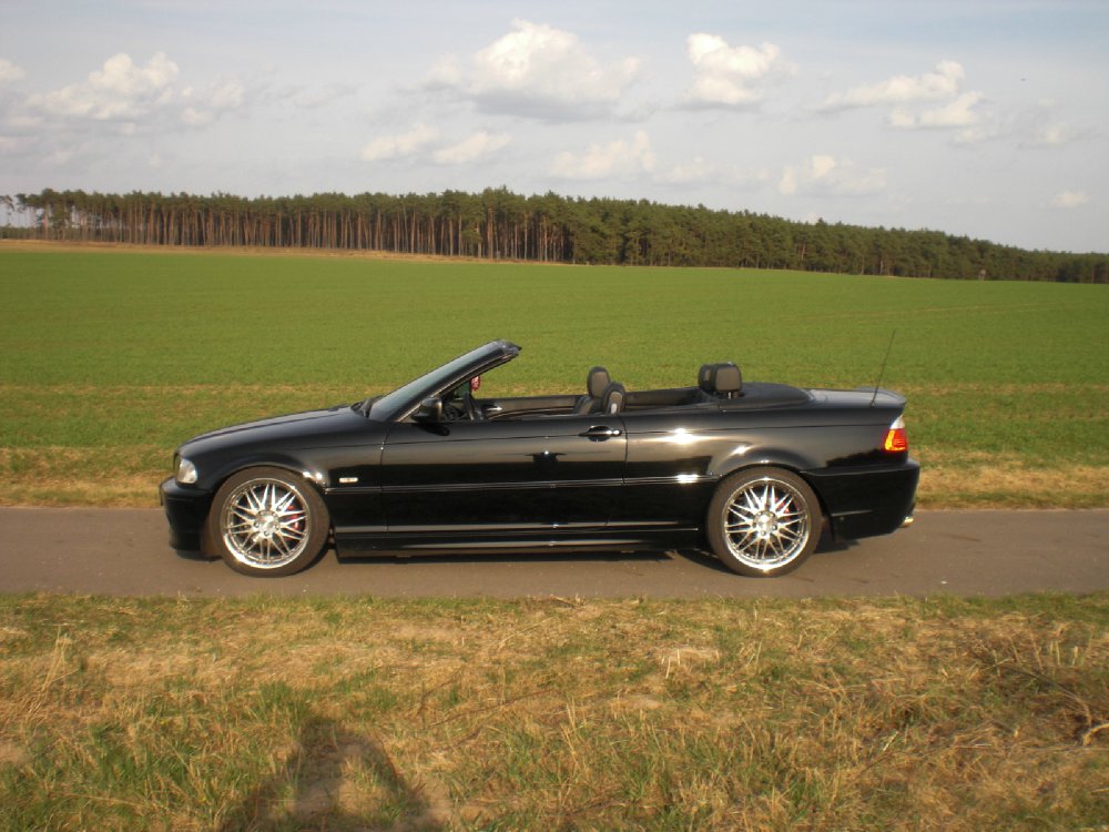Black cabrio - 3er BMW - E46