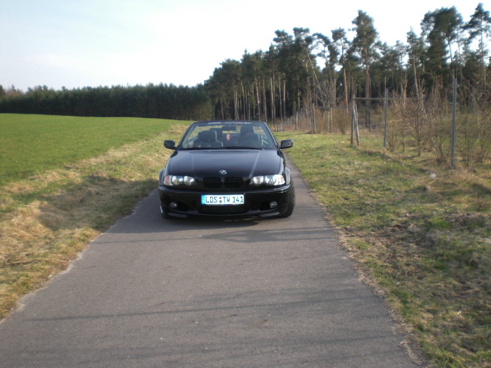 Black cabrio - 3er BMW - E46