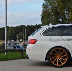 F11 535i White, M Performance - 5er BMW - F10 / F11 / F07