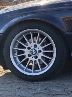 BMW BMW Styling 32 Felge in 8x17 ET 34 mit Dunlop Winterreifen Reifen in 225/45/17 montiert vorn Hier auf einem 3er BMW E46 320i (Coupe) Details zum Fahrzeug / Besitzer