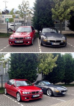 BMW E46 325i Limo Imolarot 2, Imola Red 405 Tribut - 3er BMW - E46