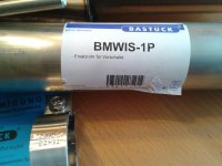 Bastuck VSD Ersatz Edelstahl Vorschalldmpfer-Ersatzrohr / BMWIS-1P