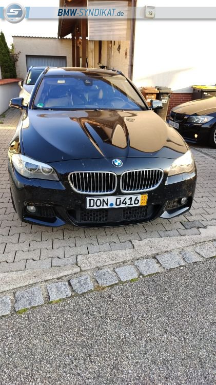 Black F11 530D - 5er BMW - F10 / F11 / F07