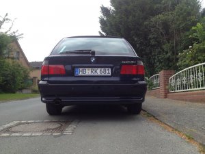 523i Touring mit Raspberry Pi 3 - 5er BMW - E39