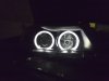 dectane Scheinwerfer LED Angel Eyes mit Xenon optik Linse