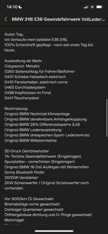 E36 Projekt, aber nur mit L I E B E <3 - 3er BMW - E36