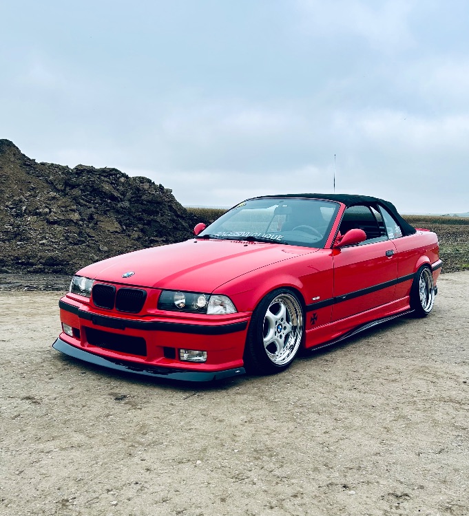 E36 cabrio hellrot - 3er BMW - E36