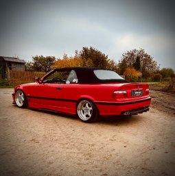 E36 cabrio hellrot - 3er BMW - E36