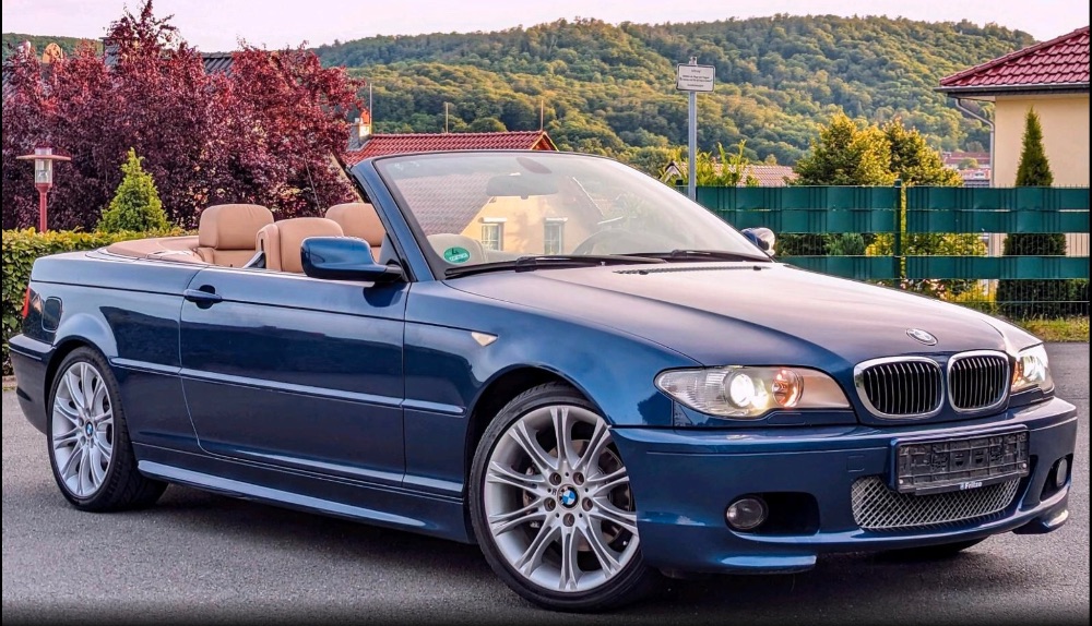 325ci 2005 Mystic Blau - Leder Montana beige - 3er BMW - E46