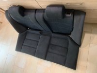 E36 Compact Rckbank Stoff schwarz
