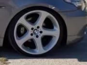 BMW Styling 87 Felge in 9.5x20 ET 45 mit Dunlop Sport Maxx Reifen in 255/30/20 montiert vorn mit 20 mm Spurplatten Hier auf einem 5er BMW E61 530d (Touring) Details zum Fahrzeug / Besitzer