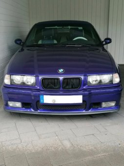 BMW E36 328i Cabrio individual velvet-blue-metalli - 3er BMW - E36