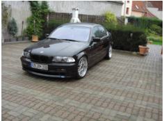 BMW 320i black 18" ASA+Bilstein Gewinde