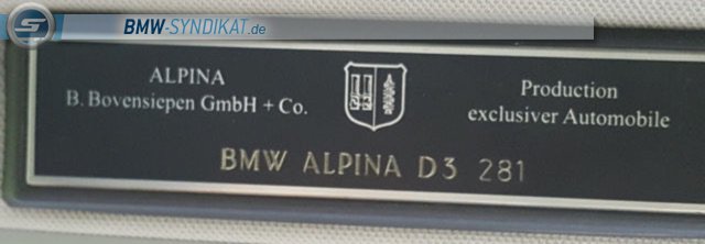 Alpina D3 #281 - 3er BMW - E90 / E91 / E92 / E93