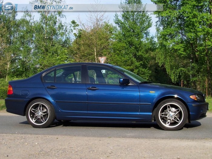 Orginale E46 Limo mystic blau [ 3er BMW - E46 ] "Limousine" - [Tuning