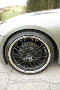 eMotion Wasabi Black Matt Inox Felge in 8.5x19 ET 35 mit Goodyear Eagle F1 Asymmetric 2 Reifen in 225/35/19 montiert vorn Hier auf einem Z4 BMW E85 3.0i (Roadster) Details zum Fahrzeug / Besitzer